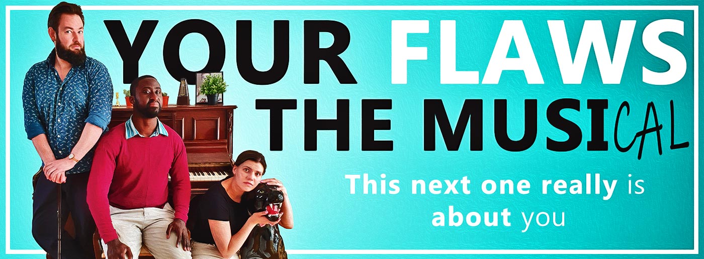 your flaws banner